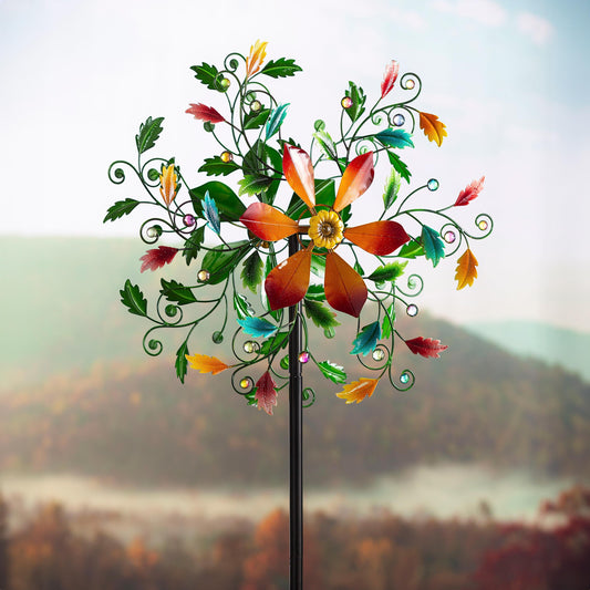 Wind Spinner, Swirling Leaves