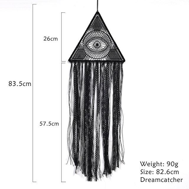 Evil Eye Dream Catcher Home Room Decor Black Room Decoration For  Farmhouse Wind Chimes Moon Dream Catchers For Bedroom Home Decor Wedding Ornament Craft Gift