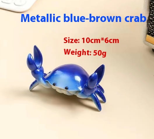 Weightlifting Crab Pen Holder Storage Desk Toy