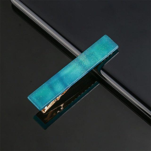 Fashion Women Metal Acetate Hair Pin Clip Leopard Hair Clip Geometric Hairpins Hairgrips Barrette Hairpin Gorgeous Hair Accessories For Women