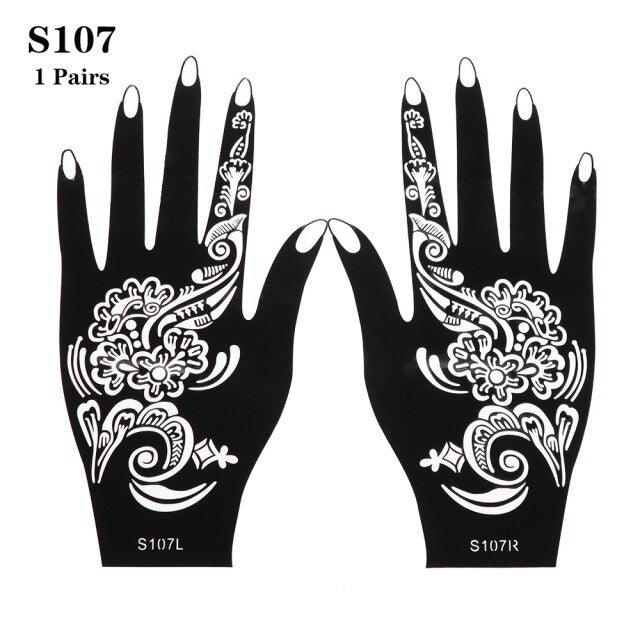 Fashion Women's Tattoo For Arm Temporary Body Paint Sticker Luxury Design For Wedding Party
