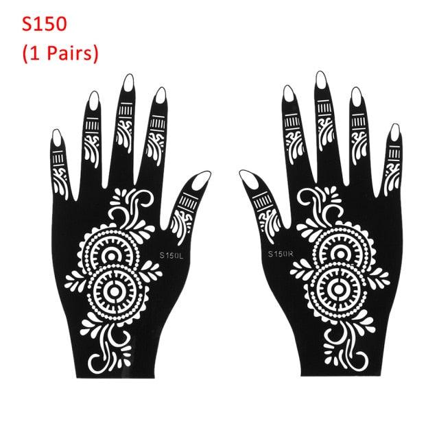 Fashion Women's Tattoo For Arm Temporary Body Paint Sticker Luxury Design For Wedding Party