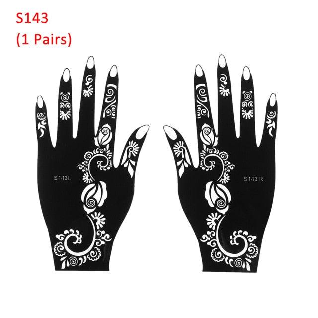 Fashion Women's Tattoo For Arm Temporary Body Paint Sticker Luxury Design For Wedding Party