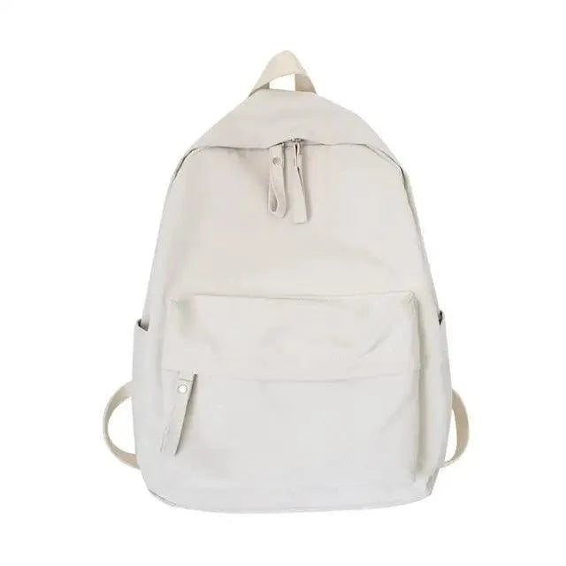 Fashionable Backpack And School Bag For Teenager Girls Stylish Anti Theft Laptop Shoulder Bags Solid Color Travel Backpack