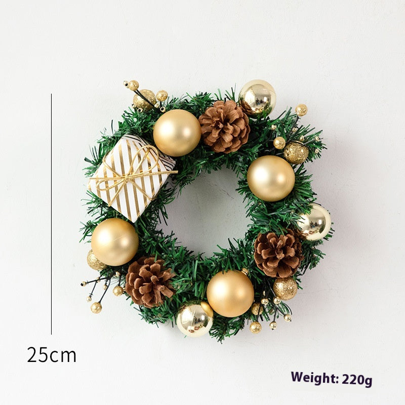 Gift Pack Ring Door Hanging Vine Ring Diy Decorative Rattan Christmas Decorations