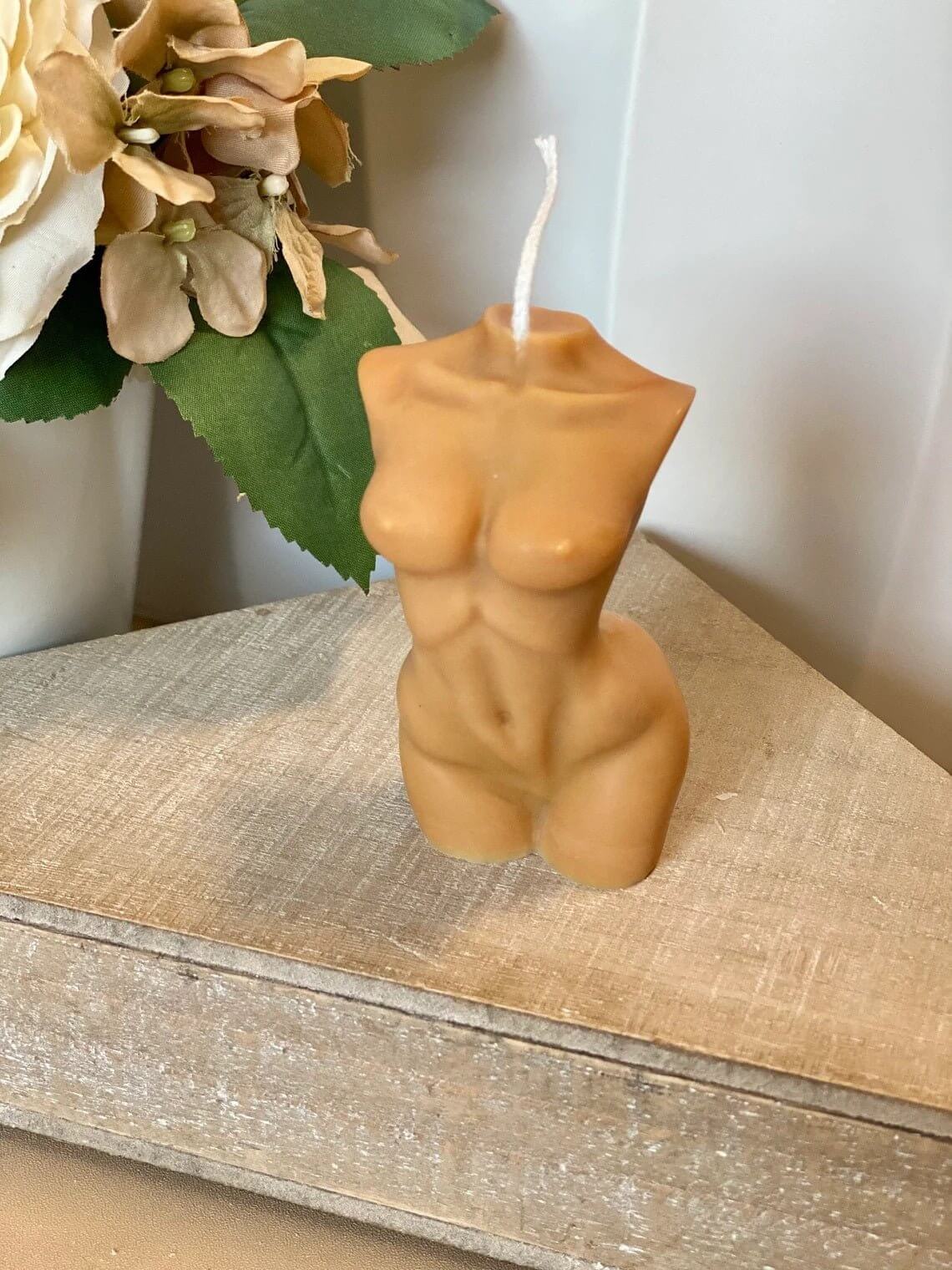 Female Body Candle | Handmade Home Decor