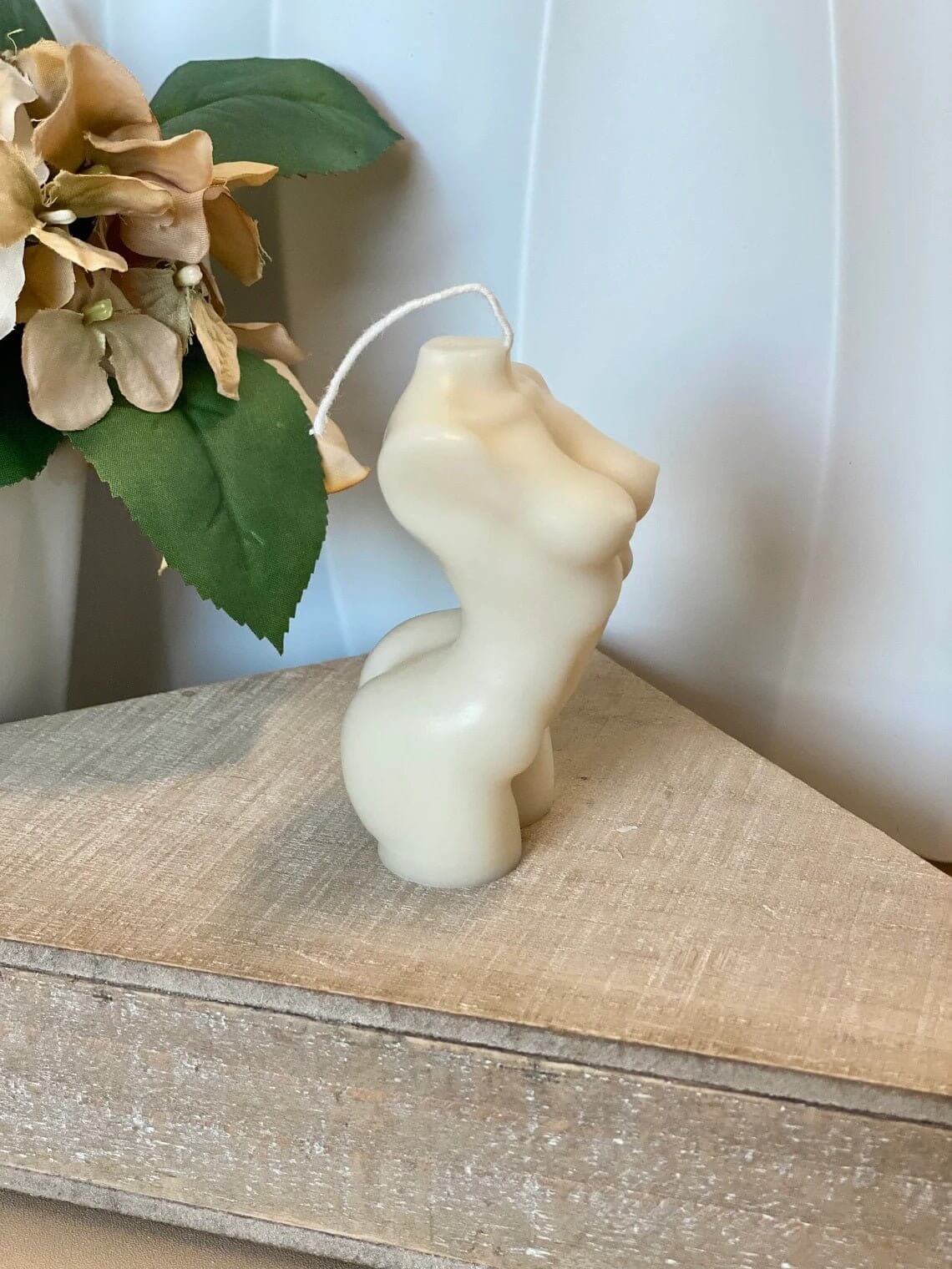 Female Body Candle | Handmade Home Decor