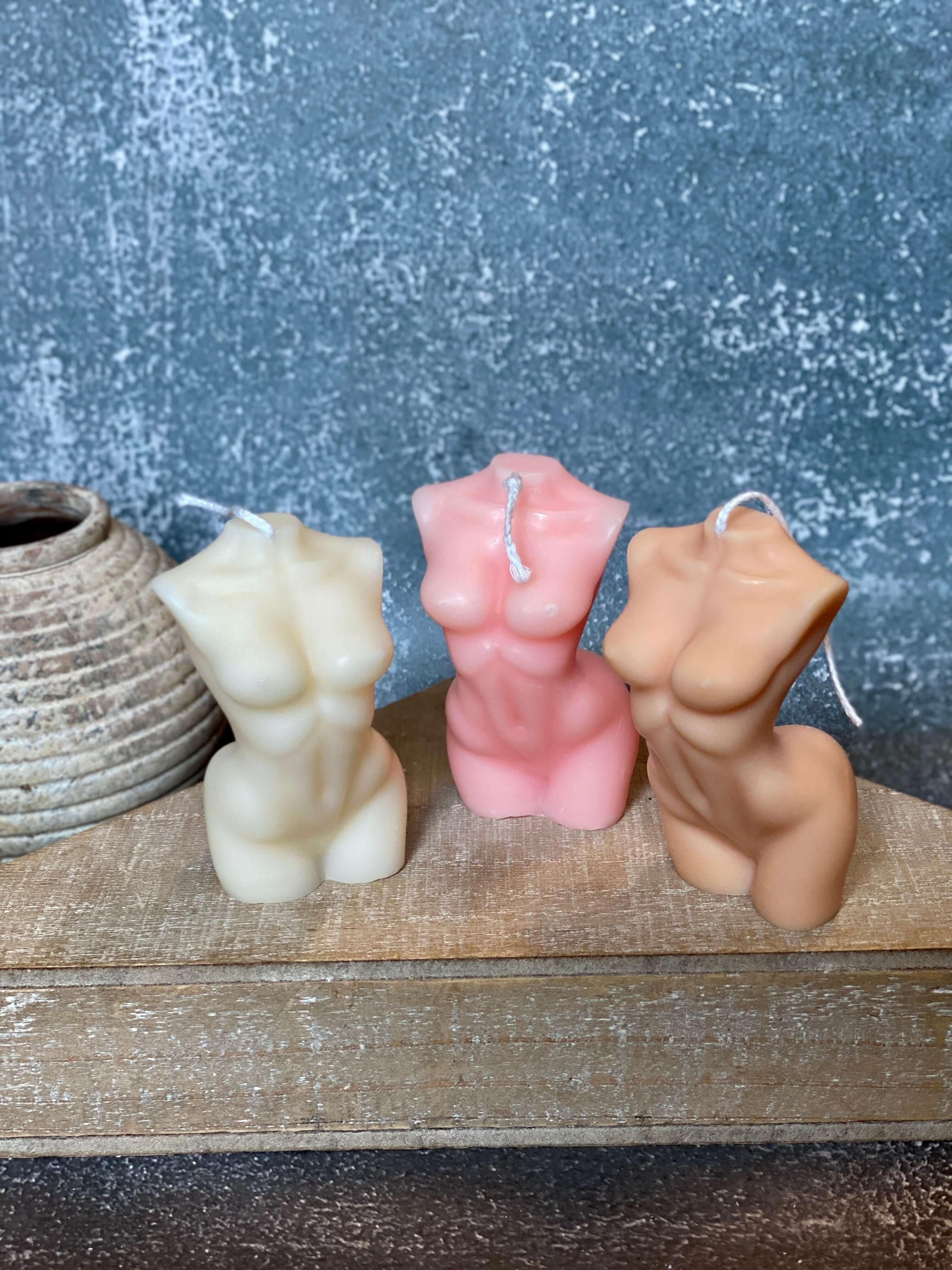 Female Body Candle | Handmade Home Decor