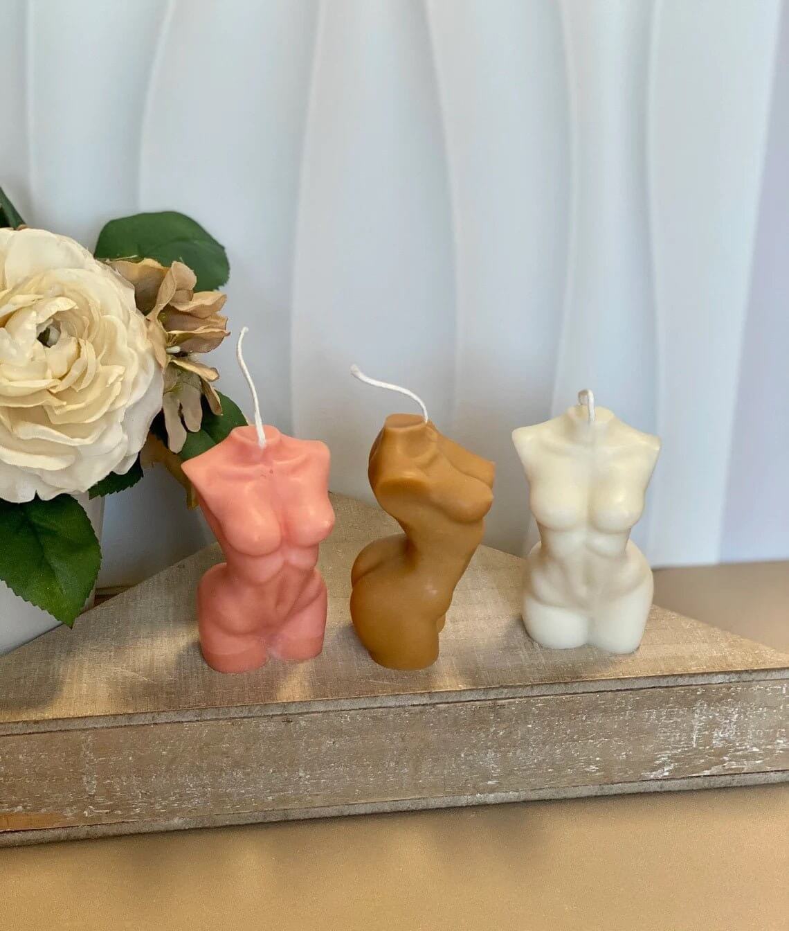 Female Body Candle | Handmade Home Decor