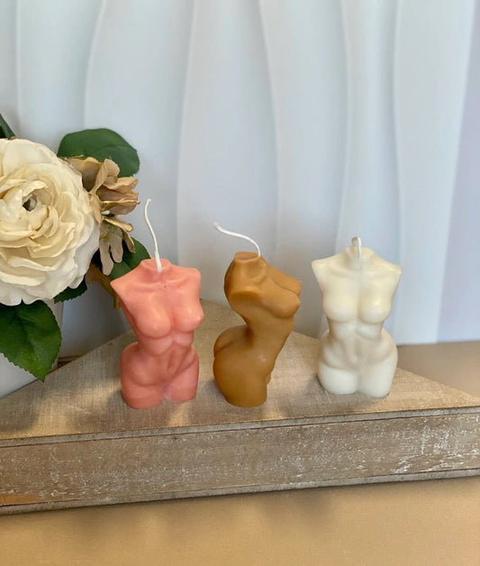 Female Body Candle | Handmade Home Decor