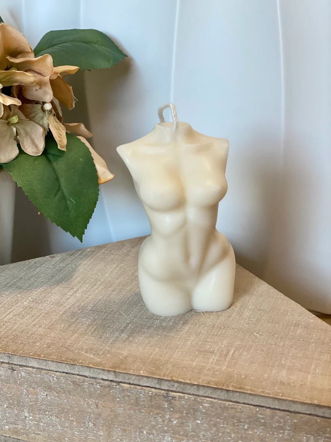 Female Body Candle | Handmade Home Decor