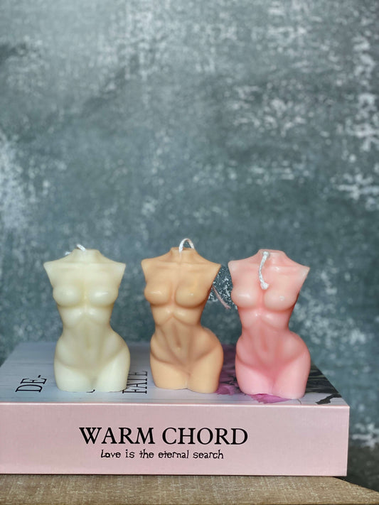 Female Body Candle | Handmade Home Decor