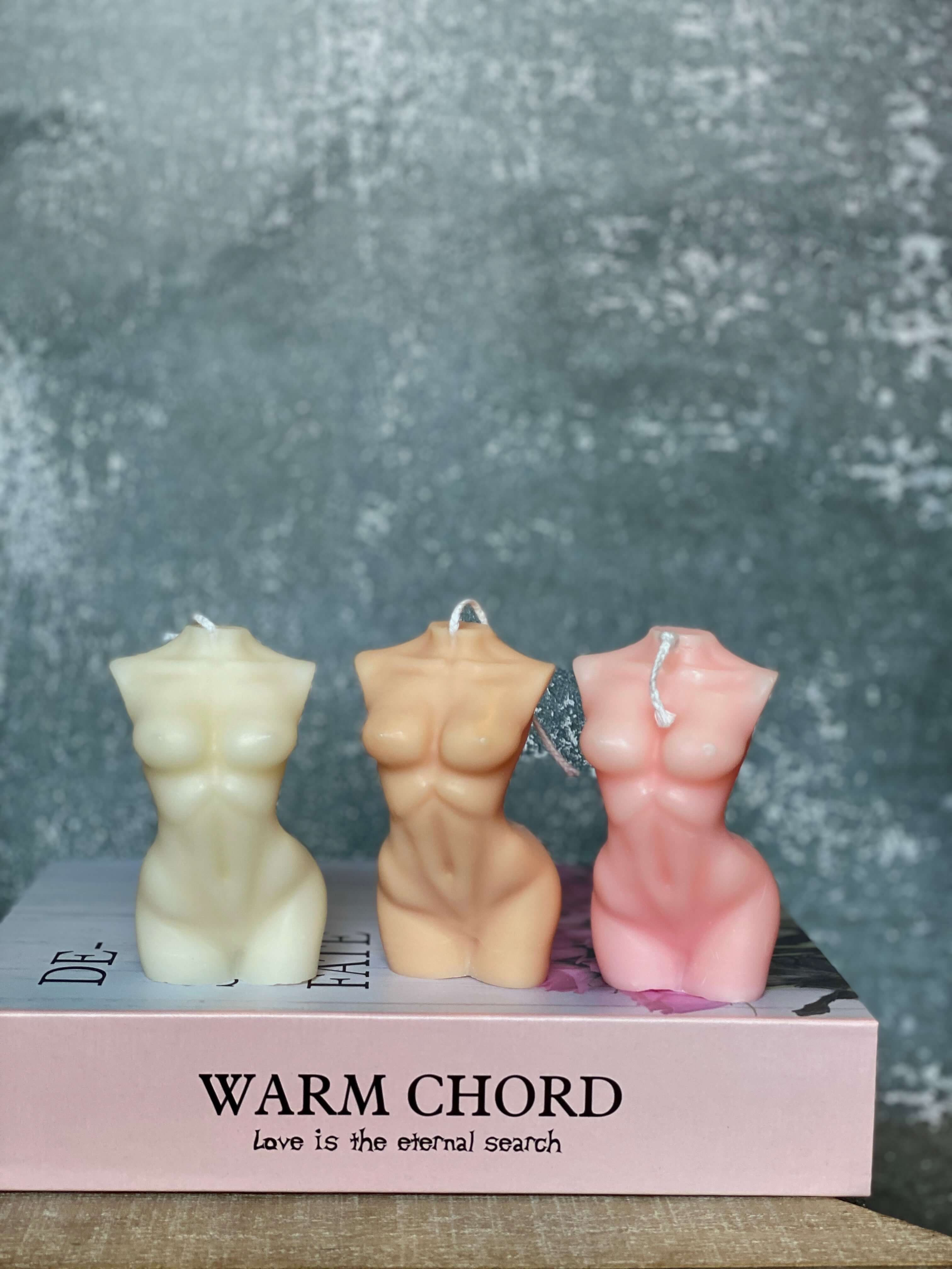 Female Body Candle | Handmade Home Decor