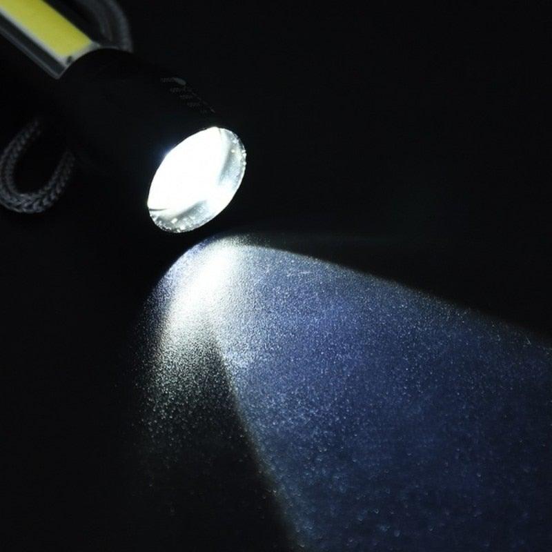 Flashlights Rechargeable USB Portable Super Bright Waterproof Zoomable Portable  LED Focus Flashlight Mini Torch Tactical Flash Light Torch Light  Camping Hiking