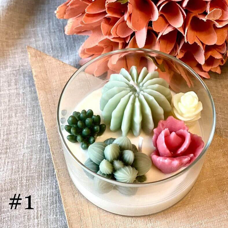 Garden Terrarium Candle