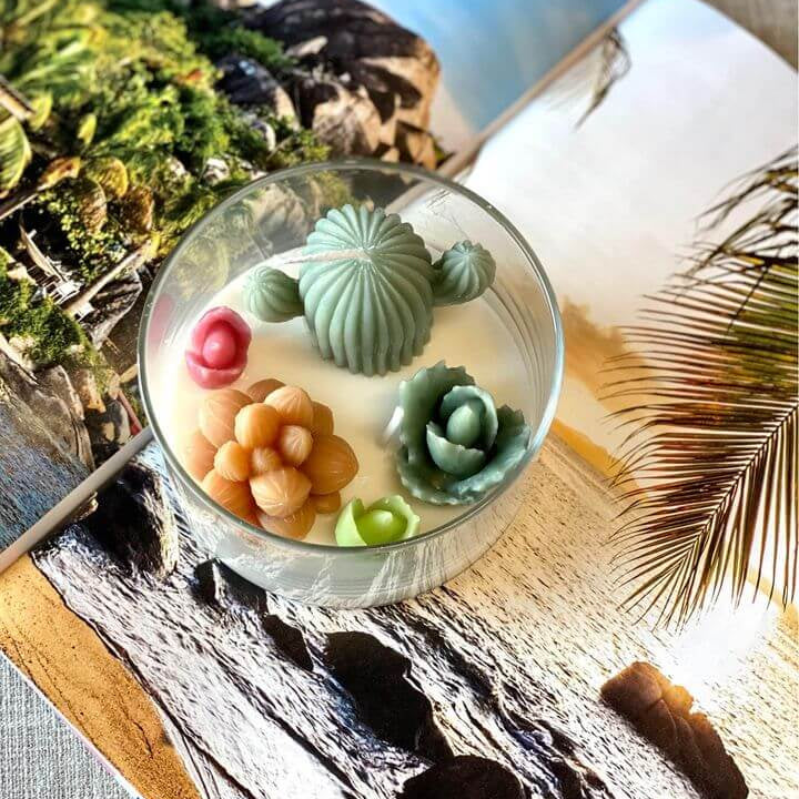 Garden Terrarium Candle