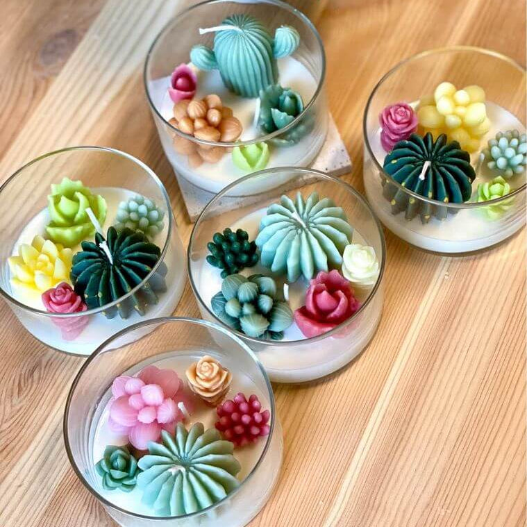 Garden Terrarium Candle
