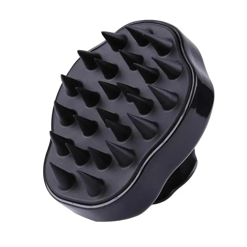 Hair Shampoo Brush - Head Scalp Massager Soft Silicone Brush Scalp Care Brush For Bathroom and Bath