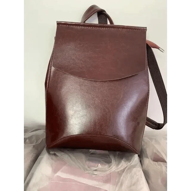 High Quality Leather Backpacks For Fashionable Women And Teenage Girls Large Capacity Shoulder Bagpack
