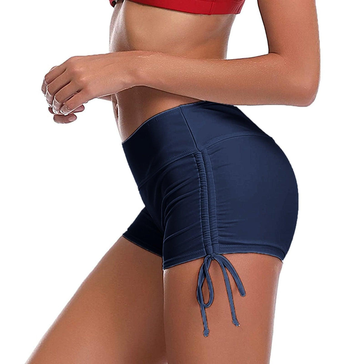 High Waist Bikini Bottoms Women's High Waisted Shorts Swim Bottoms Full Coverage Bikini  Swimsuit Bottom For Women Swimming Panties Ladies Summer Fashion Solid  Bikinis Swim Shorts Bottom Women's Swimsuit