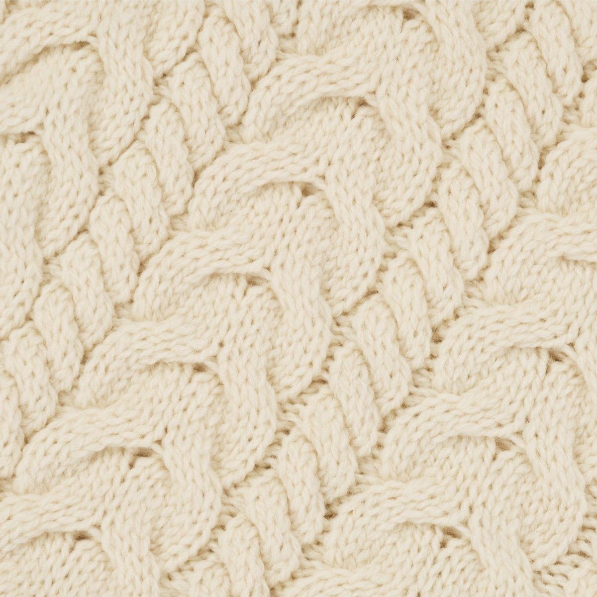 Irish Aran Wool Poncho