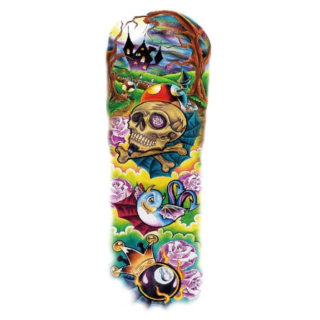 Large Colorful Tattoos For Men Waterproof Dragon Sticker Temporary Luxury Big 3D Tattoo Modern Design