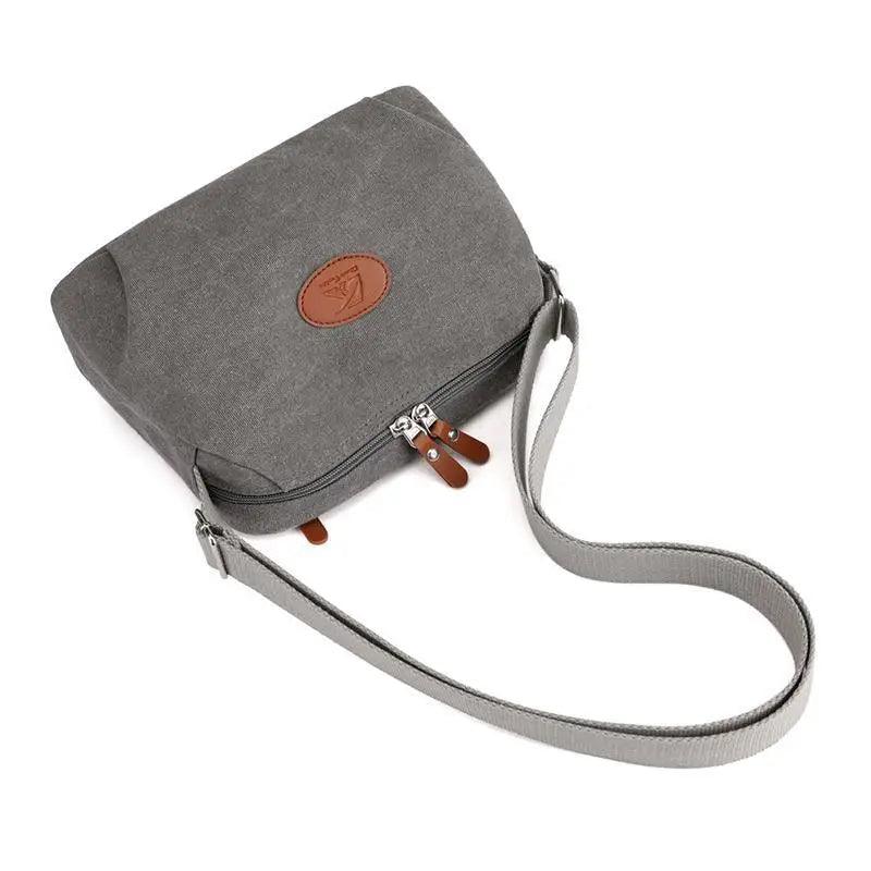 Lavish Style Canvas Crossbody Bag For Women And Girld Travel Bag Lightweighted Casual Shoulder Bag For Females