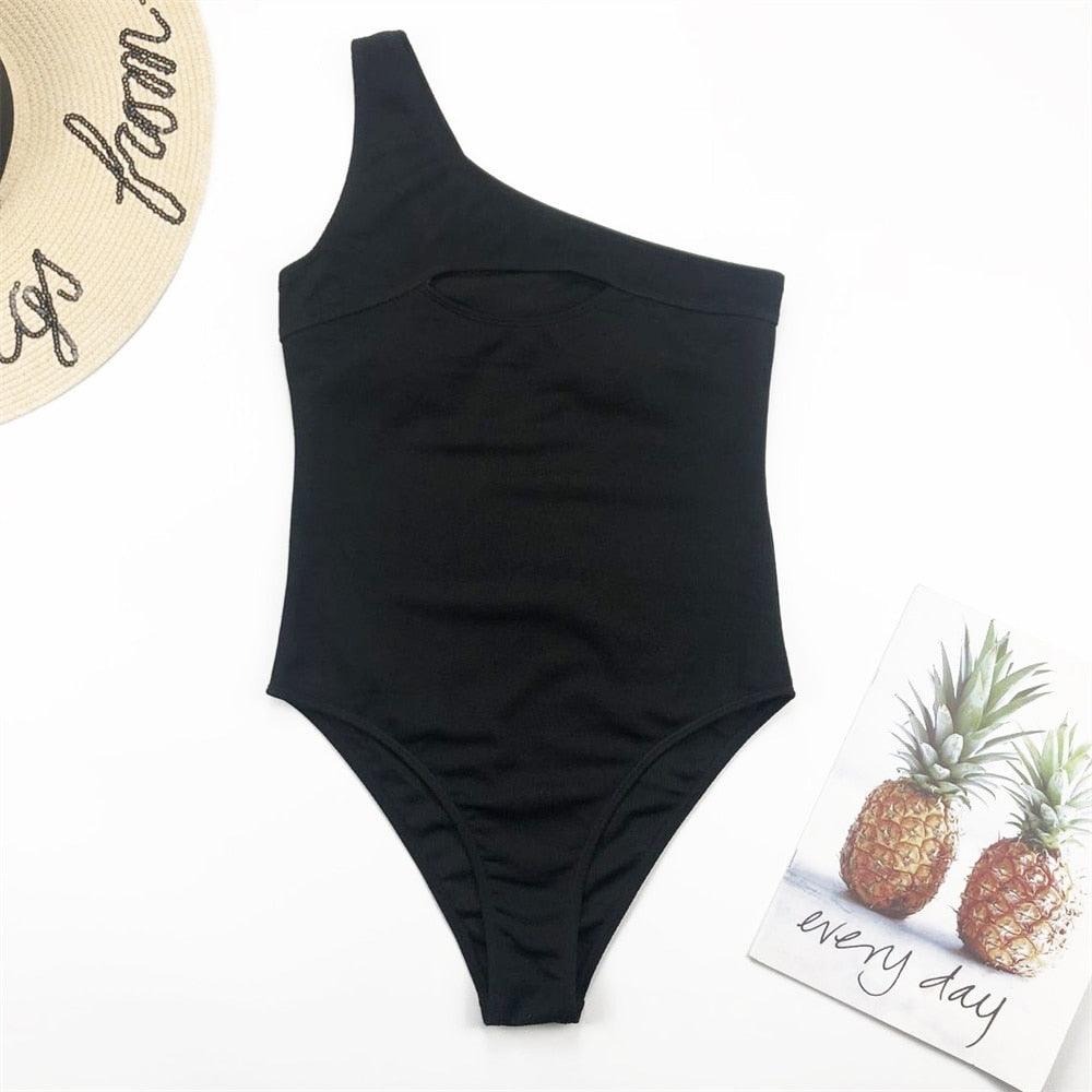 Luxury Black Female Swimsuit Vintage One Piece Ruffled Push Up Tummy Control Swimwear Halter One Piece Slimming Retro Swimsuit Women's Plus Size Push Up Bathing Suit Solid Red Swimwear Women Padded Bathing Suits