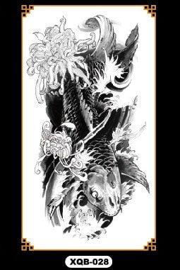 Luxury Colorful And Black Womens Tattoo Temporary Flower Waterproof Elegant Modern Tattoo For Shoulder