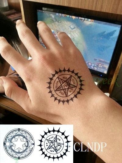 Luxury Different Waterproof Temporary Tattoo Sticker Snake Flower Fake Tattoo Body Art Adult Fashion Stickers For Womens Mens