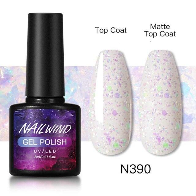 Luxury Womens Colorful Gel Nail Polish 8ml Semi Permanent UV/LED Glossy Effect Popular Design For Women and Girls in Fashion Style
