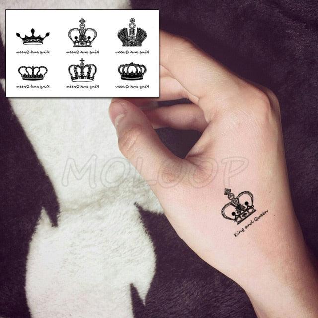 Luxury Womens Different Temporary Waterproof Tattoo Sticker Feather Dandelion Tattoos For Makeup Party