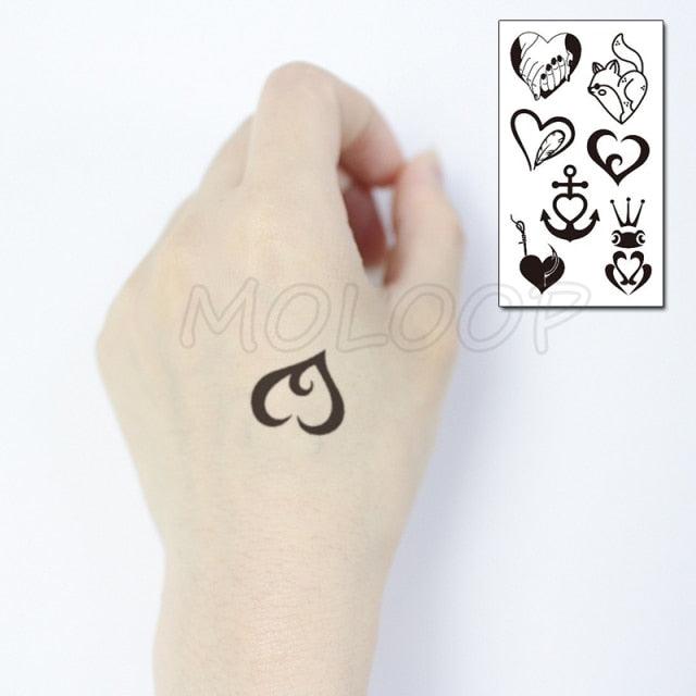 Luxury Womens Different Temporary Waterproof Tattoo Sticker Feather Dandelion Tattoos For Makeup Party