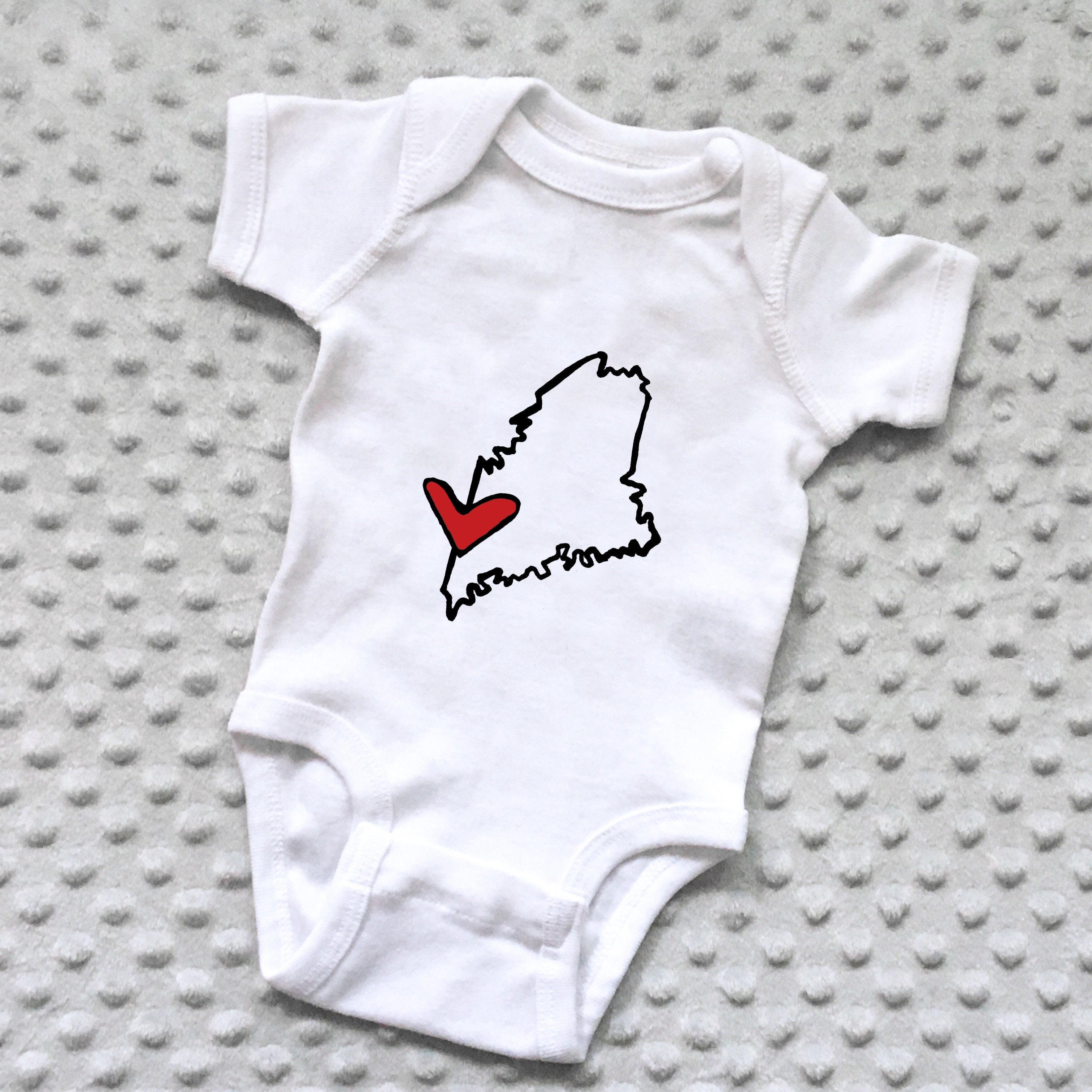 State Love Baby Onesie - 12 MONTHS