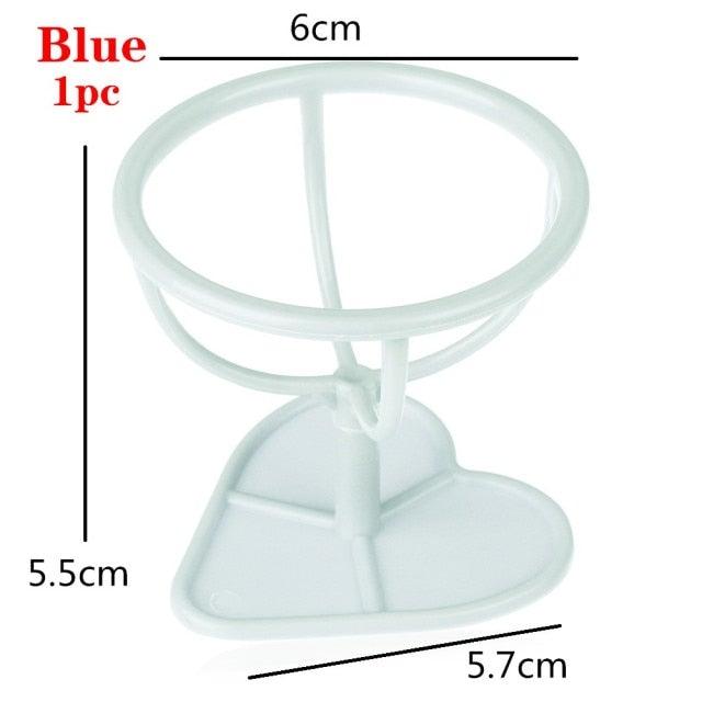 Makeup Sponge Case Capsule Shaped Box Container Makeup Drying Holder Easy Sponge Display Storage Cosmetic Puff Holder Egg Shape Box