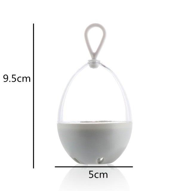 Makeup Sponge Case Capsule Shaped Box Container Makeup Drying Holder Easy Sponge Display Storage Cosmetic Puff Holder Egg Shape Box