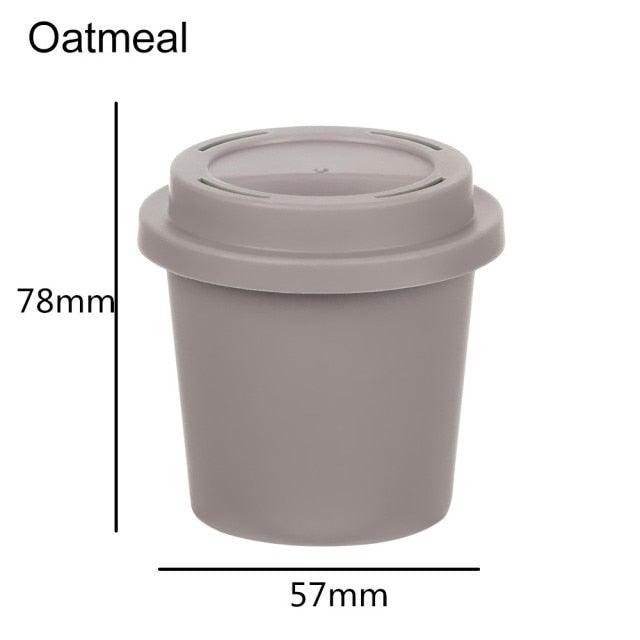 Makeup Sponge Case Capsule Shaped Box Container Makeup Drying Holder Easy Sponge Display Storage Cosmetic Puff Holder Egg Shape Box
