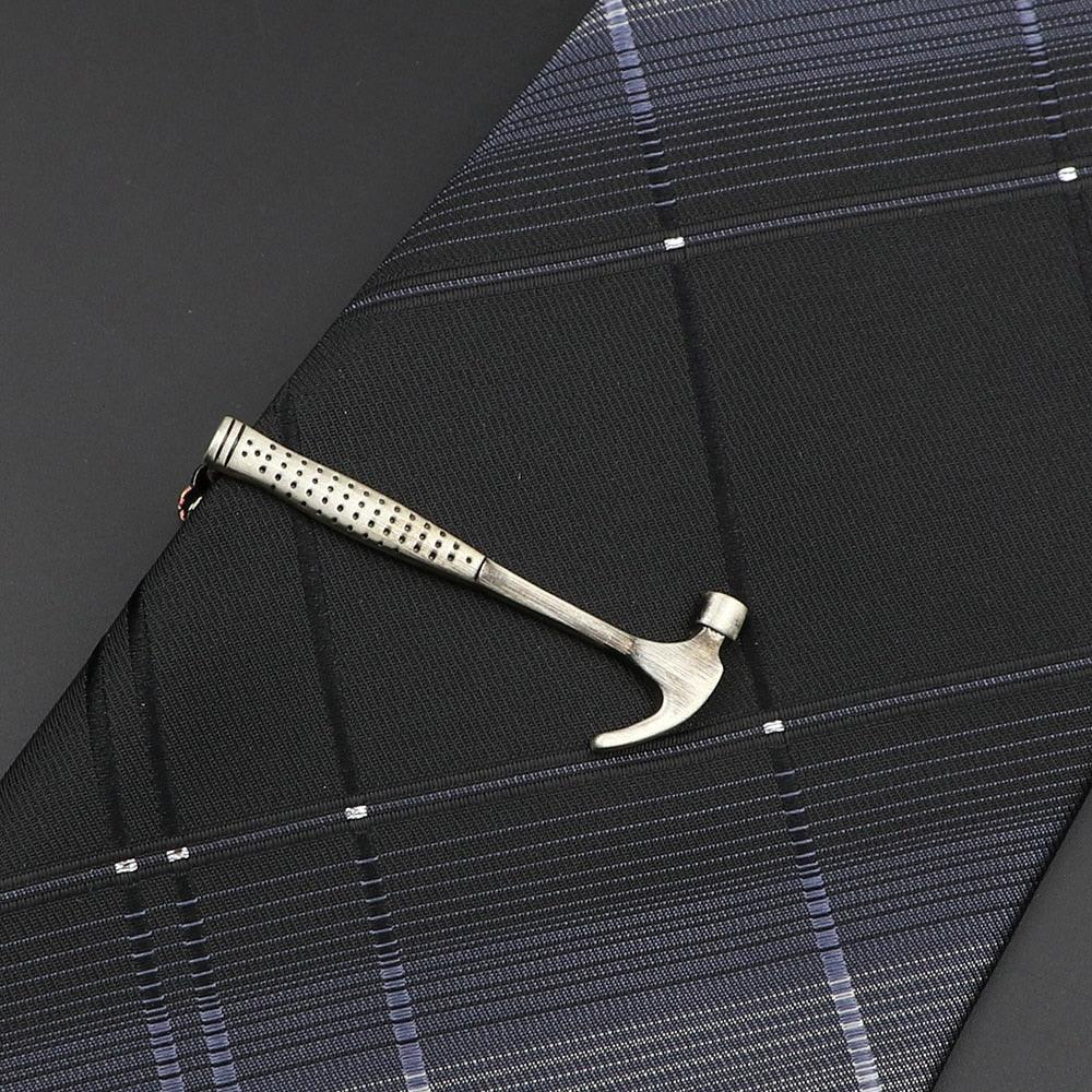 Men's Metal Tie Clip Vintage Unique Shape Bright Stainless Steel Necktie Clasp Gentleman's Party Luxury Tie Bars Clips Wedding Luxury Design Accessories For Men