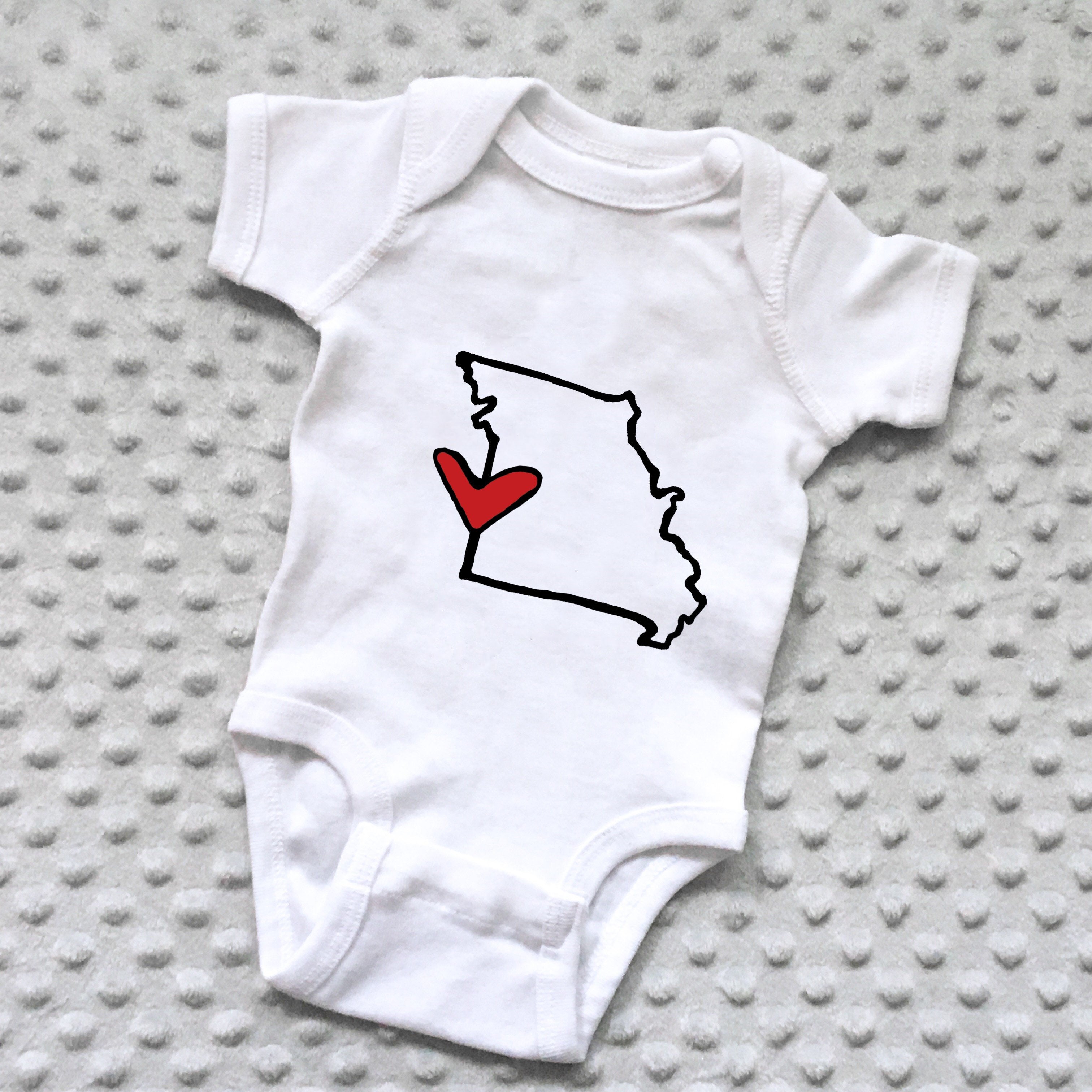 State Love Baby Onesie - 12 MONTHS