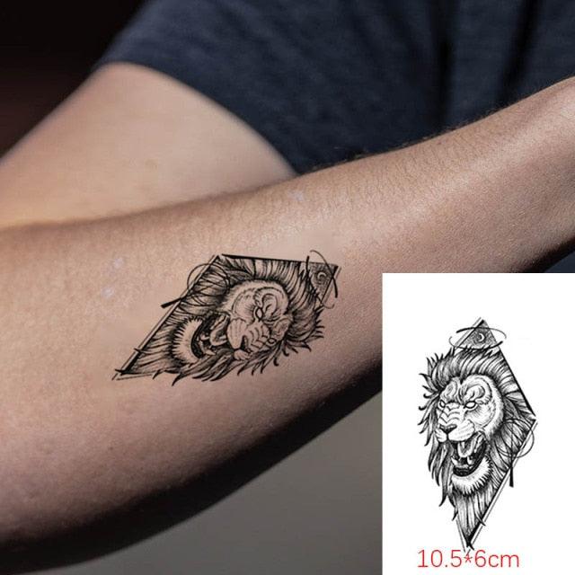 Modern Small Tattoo Sun Moon Heart Waterproof Temporary Tattoos High Quality Design For Womens