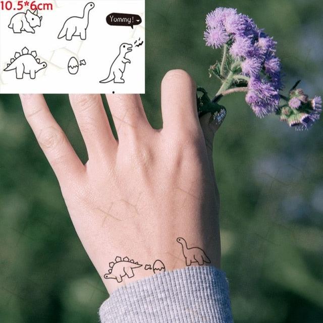 Modern Small Tattoo Sun Moon Heart Waterproof Temporary Tattoos High Quality Design For Womens