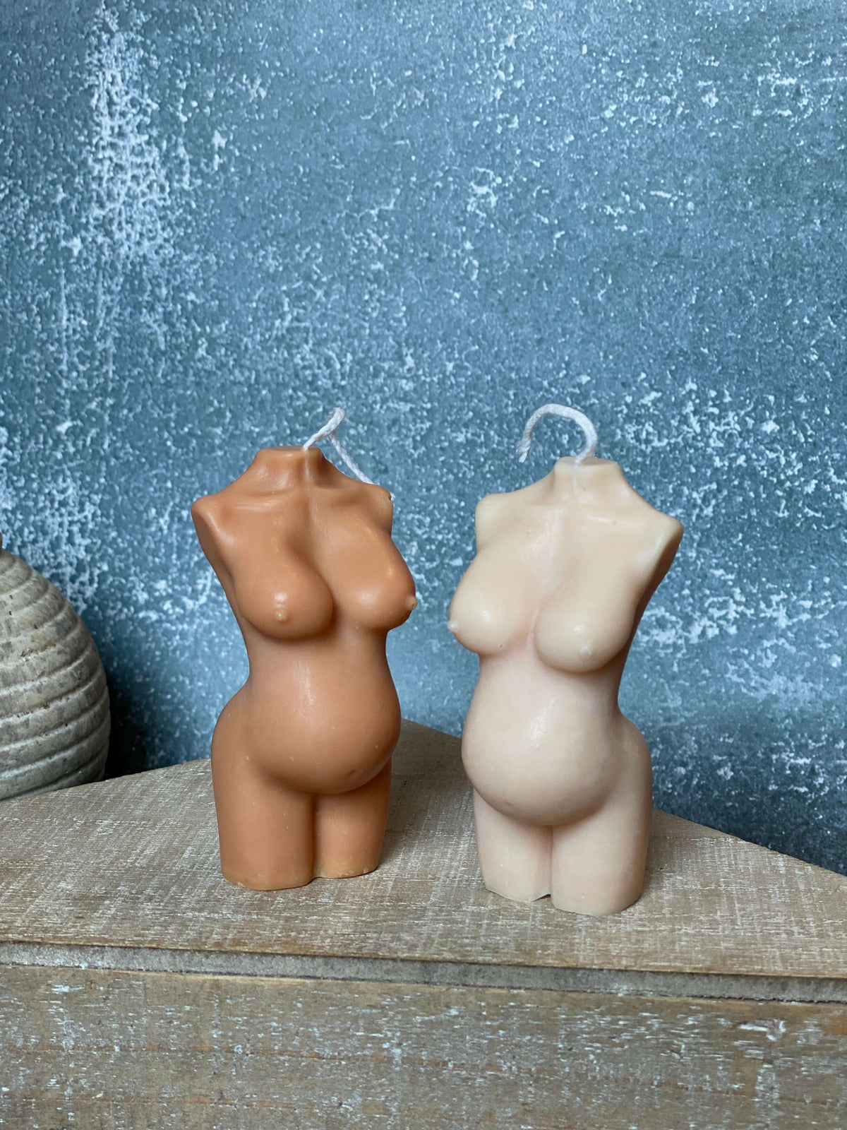 Mom-to-Be Candle |  Body Sculpture Art
