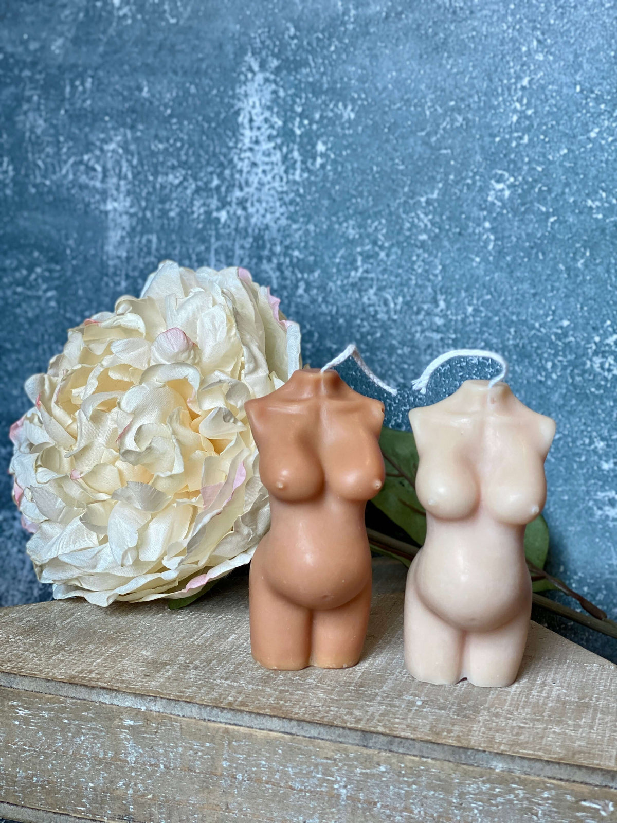 Mom-to-Be Candle |  Body Sculpture Art