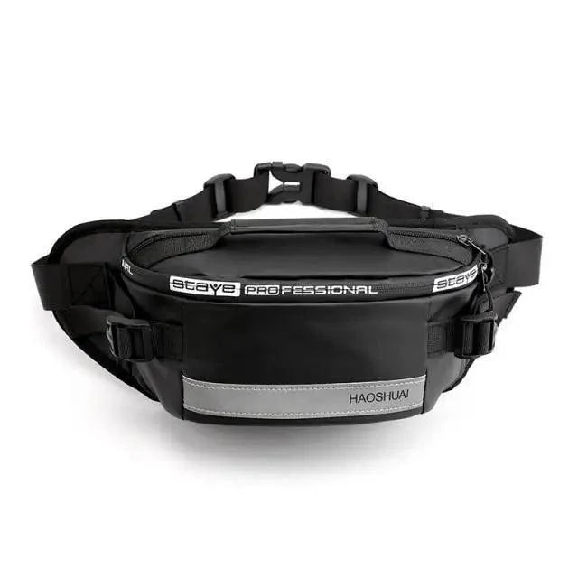 Multifunctional Outdoor Anti-Theft Waist Bag Men Fashionable Waterproof Fanny Pack Adjustable Belt Travel Bag