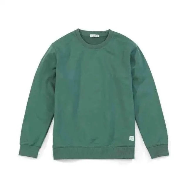 New Autumn  Winter Sweatshirt Men Casual Minimalist Sweatshirt O-Neck For Men Solid Color Ladies Long Sleeve Casual Pullover Clothes Sweatshirt