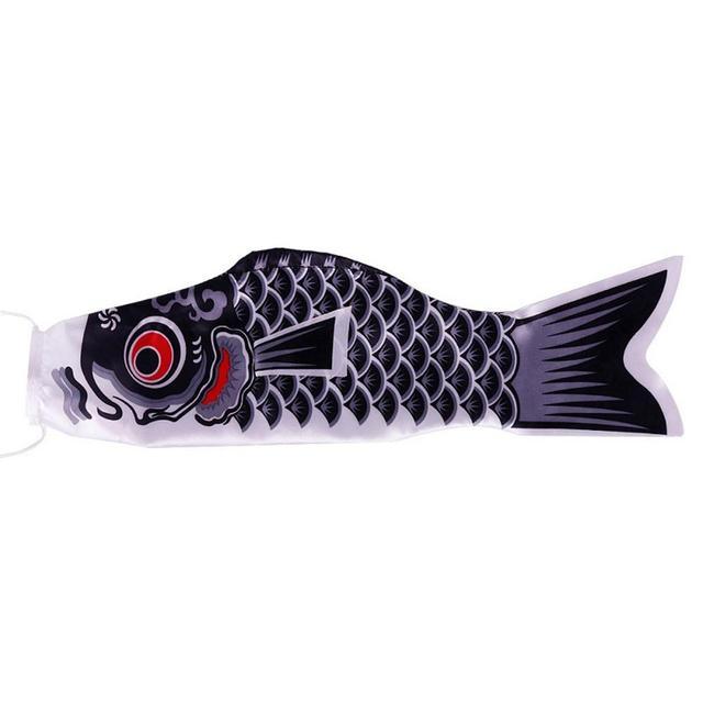 New Carp Wind Sock Flag Wind Chimes Home Outdoors Hanging Decorations Yard Hanging Décor For Room Gift Memorial Patio Garden