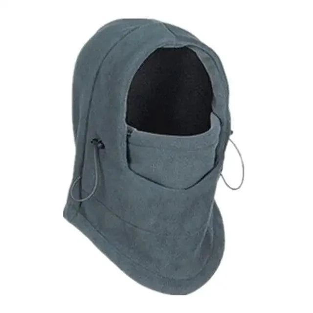 New Fashion Warm Cap Winter Men Women Hats Thermal Fleece Hat Hooded Neck Warmer Hiking Scarves