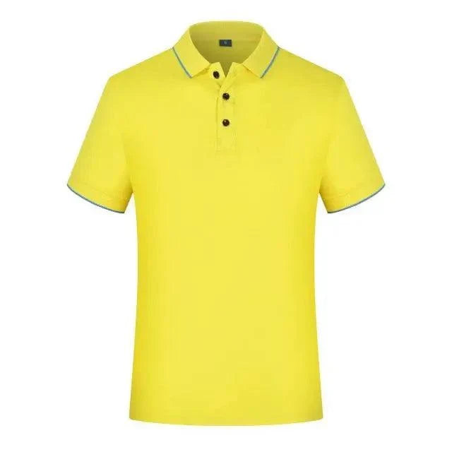 New Summer High-End Modern Custom Breathable Polo Shirt For Men And Women Cool Printing Casual Business Style Top Simple Solid Color Unique Polo Shirts for Men Women Unisex Summer Polo Shirts