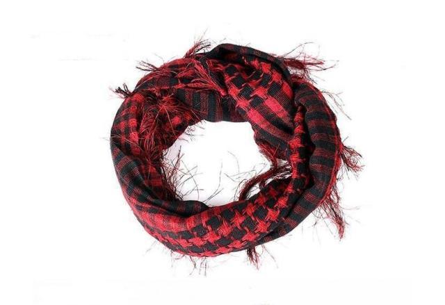 New Winter Women Men Windproof Warmer Military Scarf Muslim Hijab Unisex Scarves Tassel Desert Arab Keffiyeh Shawl  Scarf Military Shemagh Tactical Desert Keffiyeh Head Neck Scarf Arab Wrap with Tassel