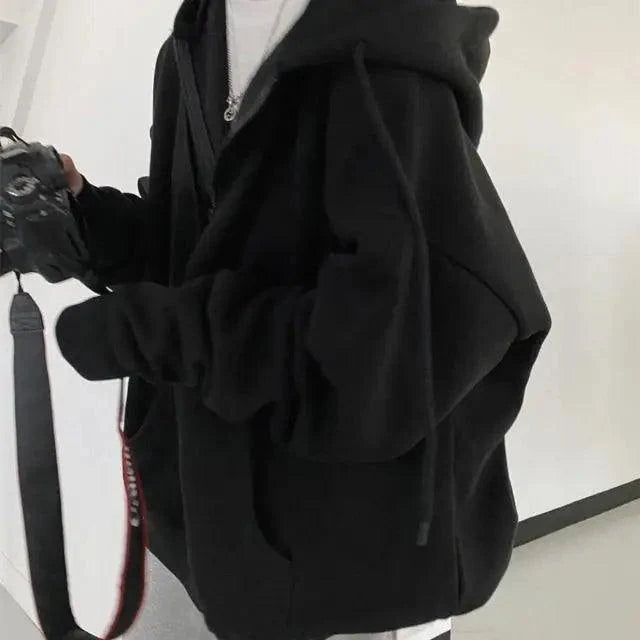 New Women Hoodie Version Loose Thin Long Oversized Sweatshirts Women Pink Women's Sweatshirt With A Hood Hoodies Hooded Jacket Female Long Sleeve Hooded Streetwear Hoodie